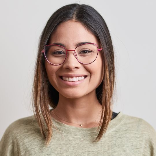 Headshot of person smiling